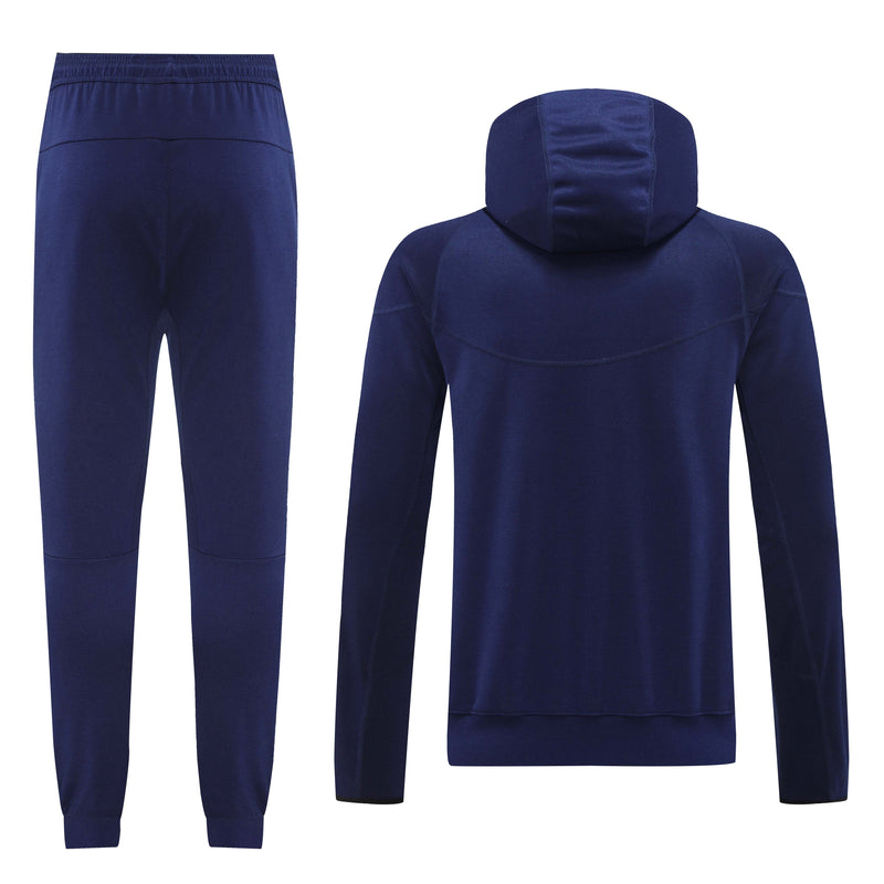 Conjunto Nike Tech Fleece Azul Escuro Windrunner